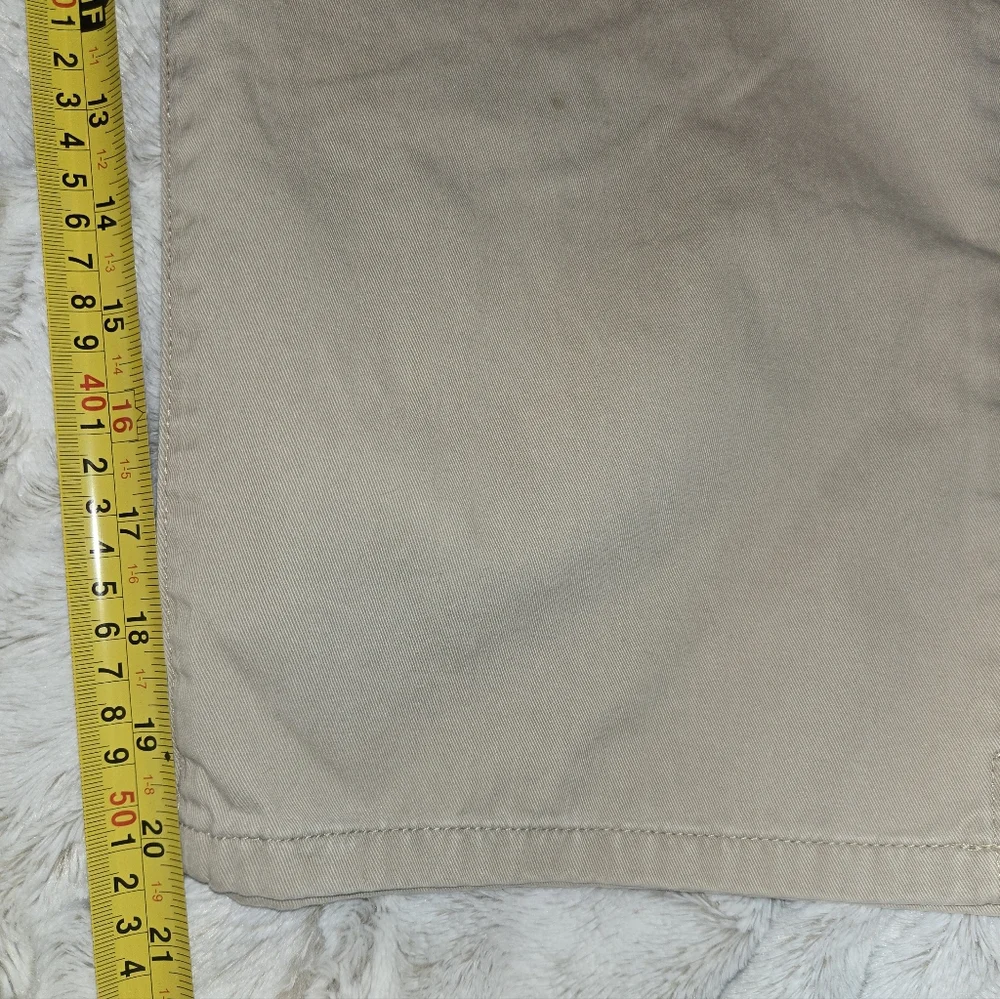 Lauren Ralph Lauren Tan Khaki Cropped Pants | Size 14 | Mid-Calf - Picture 6 of 10